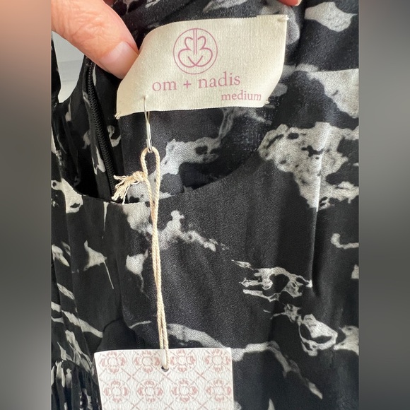 OM + NADIS Cut Out Hi-Low Boutique Maxi NWT - Picture 5 of 5